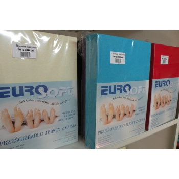 Prześcieradlo jersey (90x200)cm z gumą